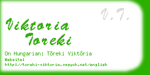viktoria toreki business card