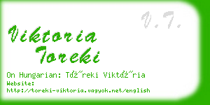 viktoria toreki business card